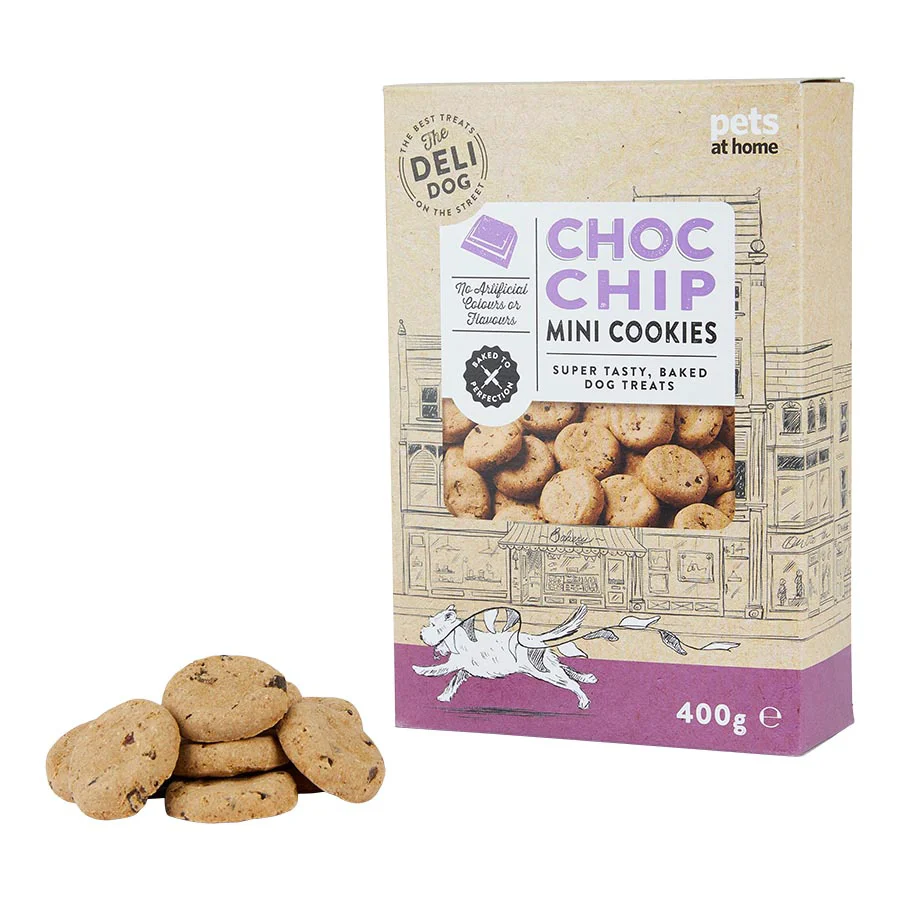Carefully Designed The Deli Dog Adult Dog Treats Chocolate Chip 400g Versatile