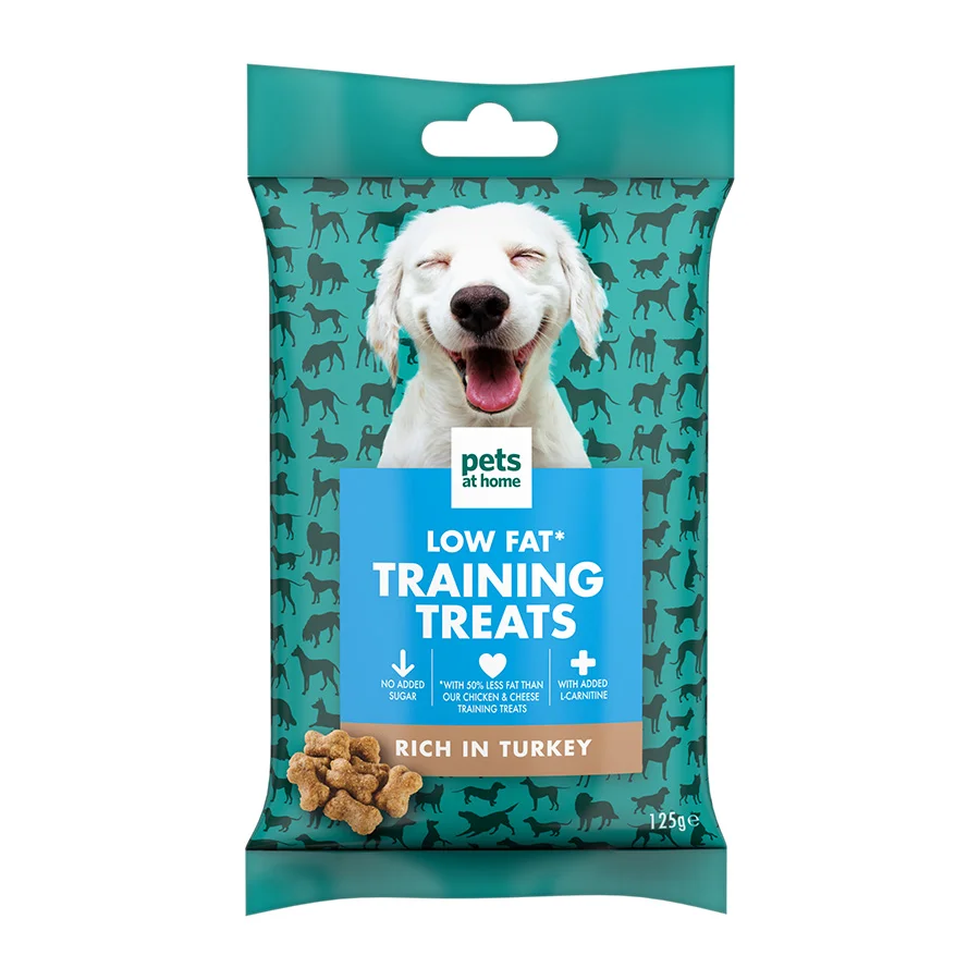 Elegant Pets at Home Low Fat Adult Dog Training Treats 125g Crafted