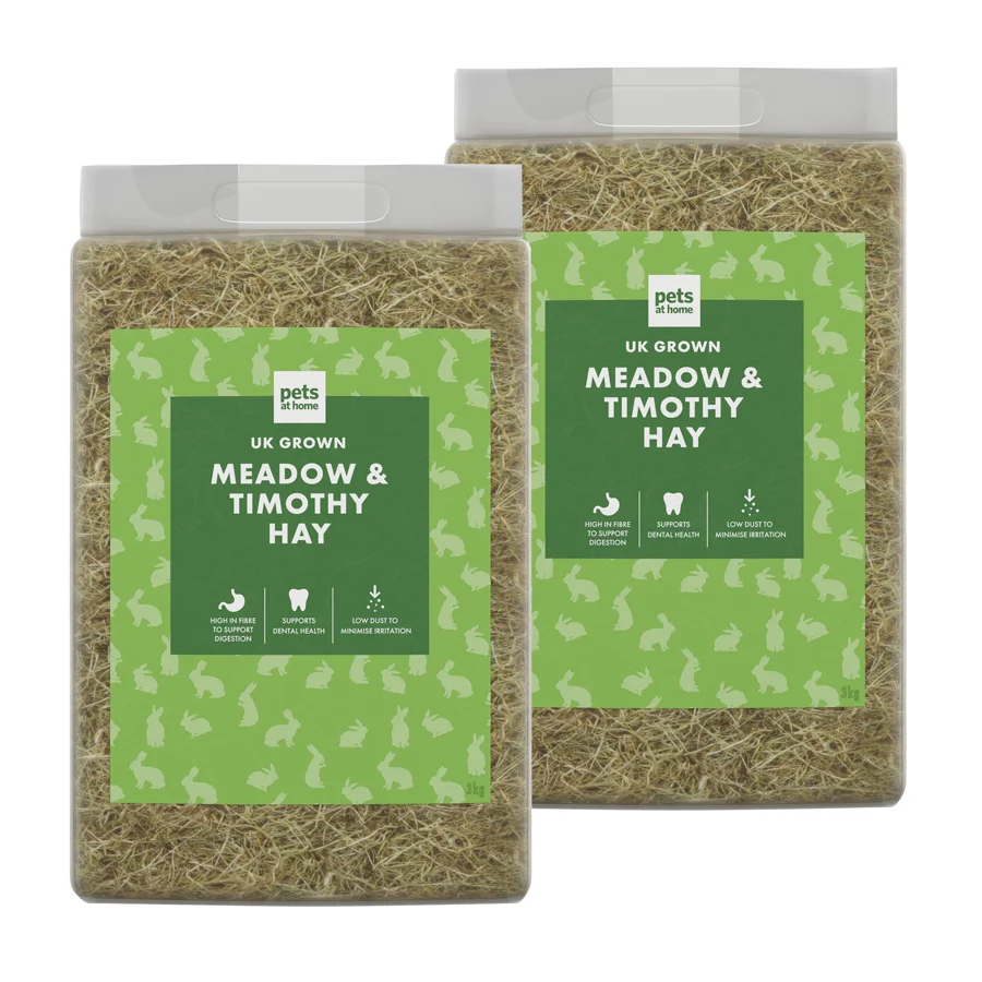 Easy-to-Use Pets at Home Rabbit Super Compressed Hay 2x3kg Official