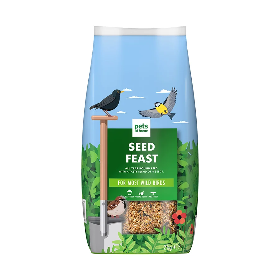 Elegant Pets at Home Wild Bird Seed Feast Recyclable