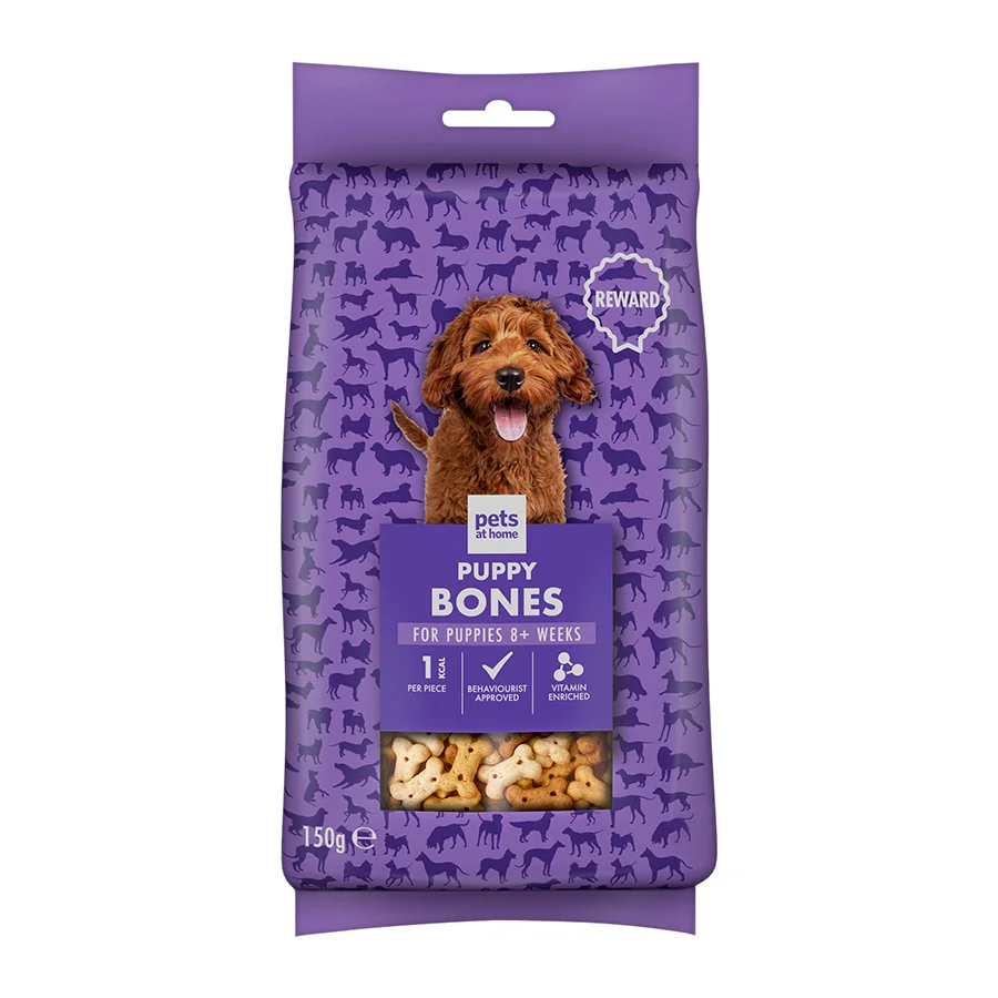 Elite Pets at Home Puppy Bones Treats 150g Smooth