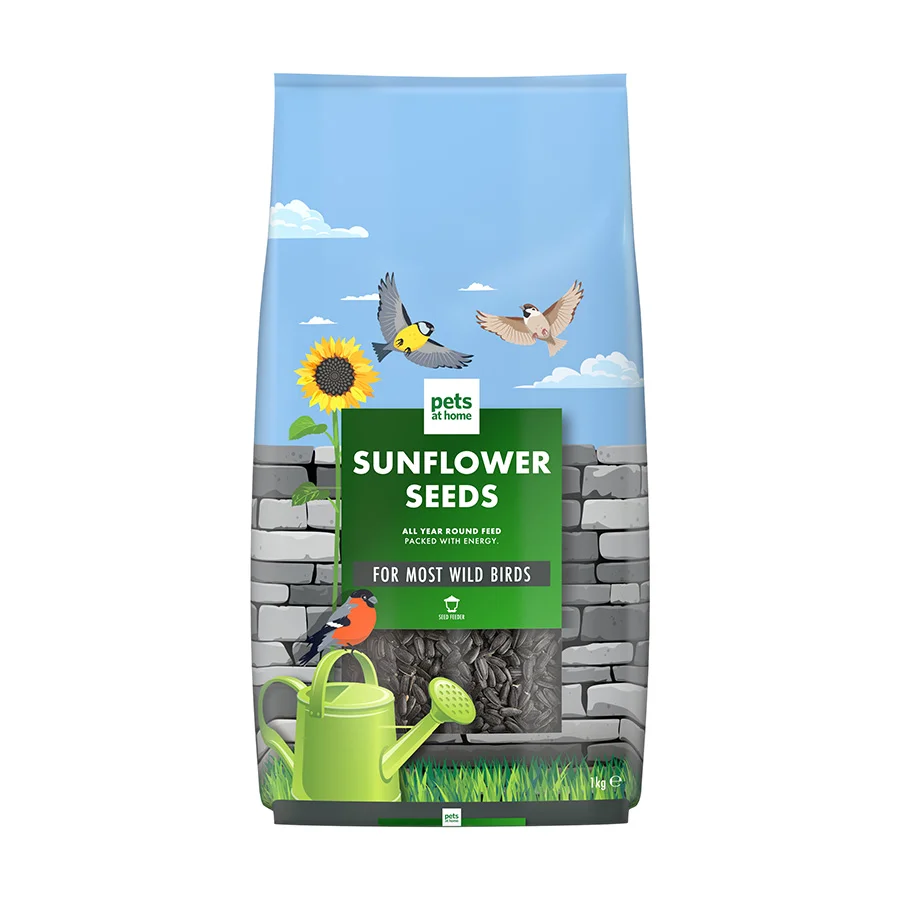 Environmentally Friendly Pets at Home Wild Bird Sunflower Seeds Genuine