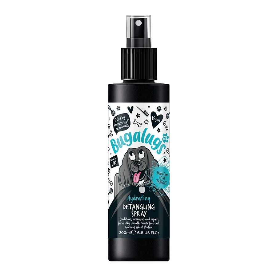 Artisan Bugalugs Detangling Dog Spray Fragrance 200ml Safe