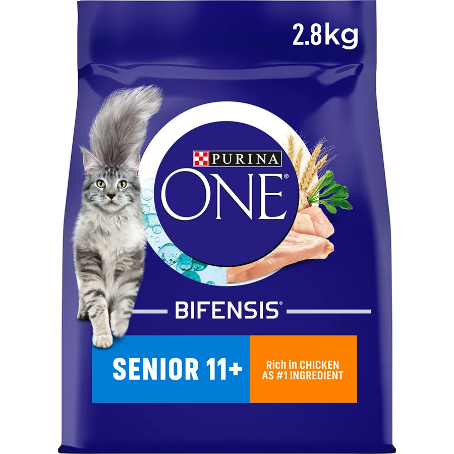 Versatile Purina ONE 11 Dry Cat Food with Chicken Wholegrain 2.8kg Trusted
