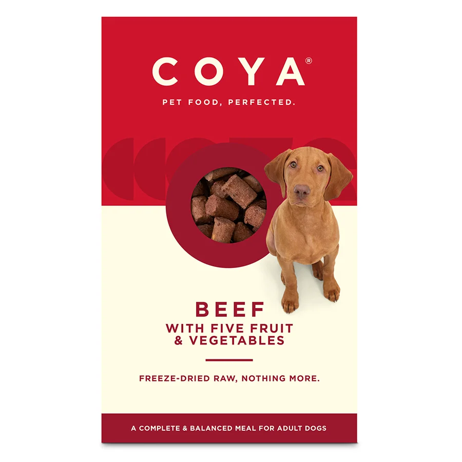 Stylish Coya Complete Adult Dry Dog Food Beef， Fruits Veg Fine Crafted