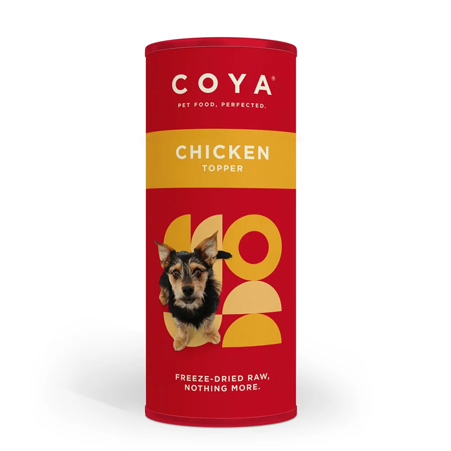 Environmentally Friendly Coya Adult Dog ze-Dried Topper Treat Chicken 50g Casual