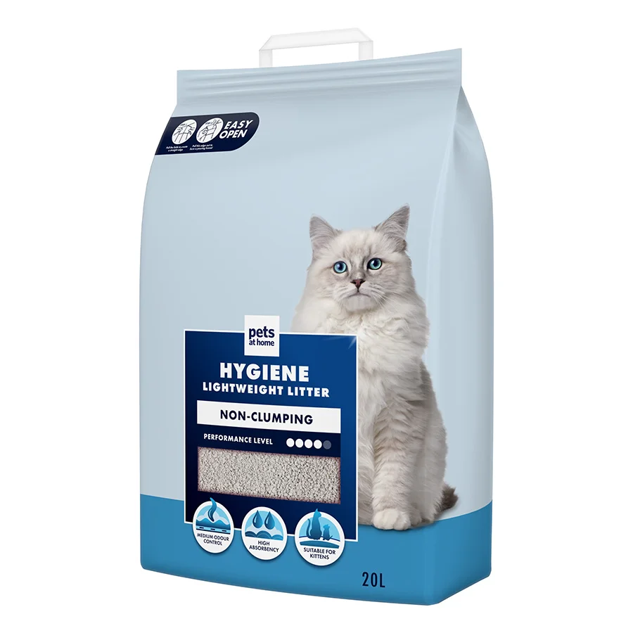 Solid Pets at Home Hygiene Non-Clumping Cat Litter 20L Safe