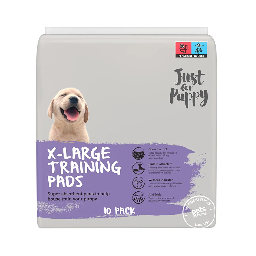 Selected Just For Puppy Training Pads X Large 10 Pack Premium Material
