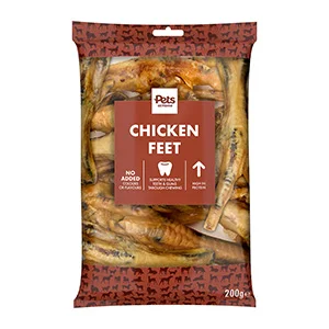 Superior Pets at Home Dog Treats Chicken Feet 200g Smart