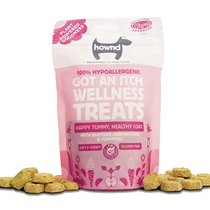 Exceptional HOWND Got an Itch Plant Based Hypoallergenic Wellness Dog Treats 100g Exclusive
