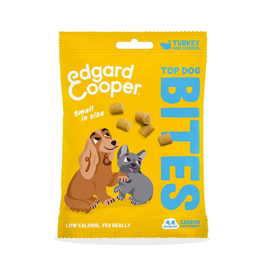 Premium Material Edgard Cooper Dog Treat Small Bites Turkey 50g Detailed