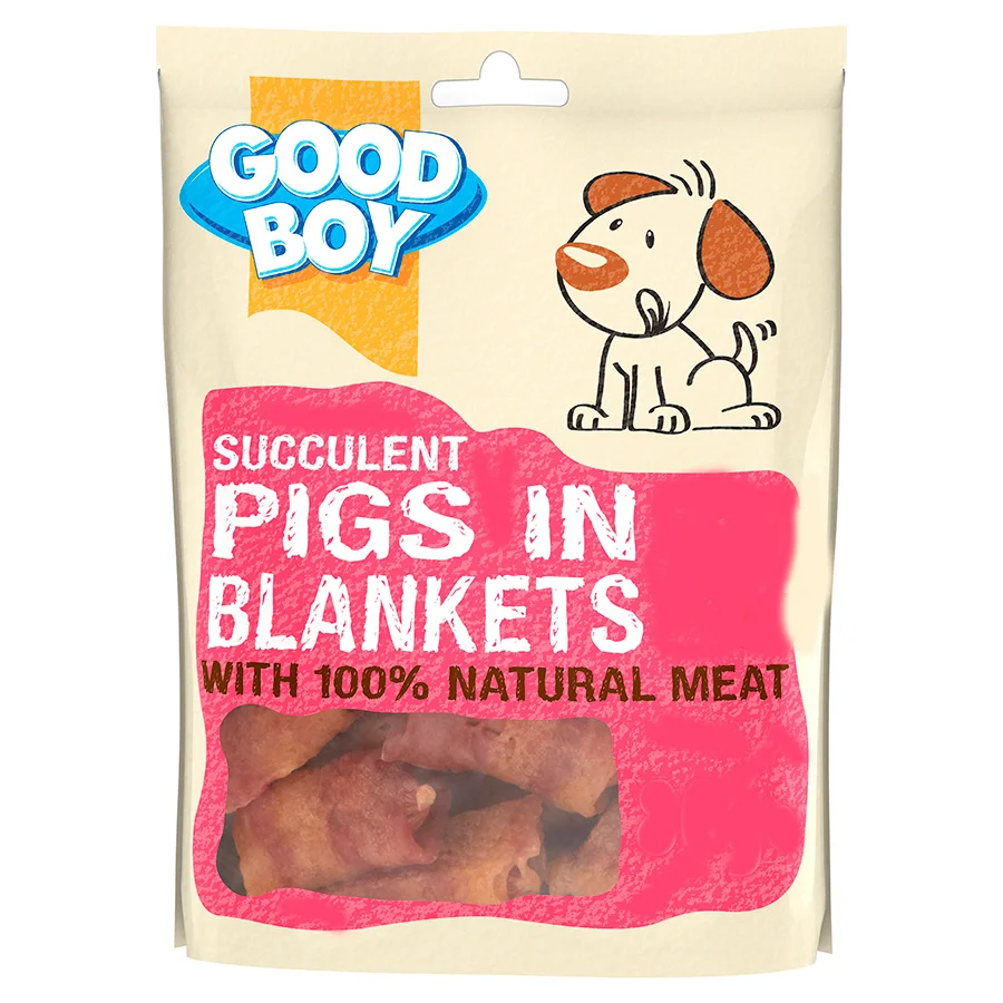 Responsible Good Boy Pigs in Blankets Dog Treats Environmentally Friendly