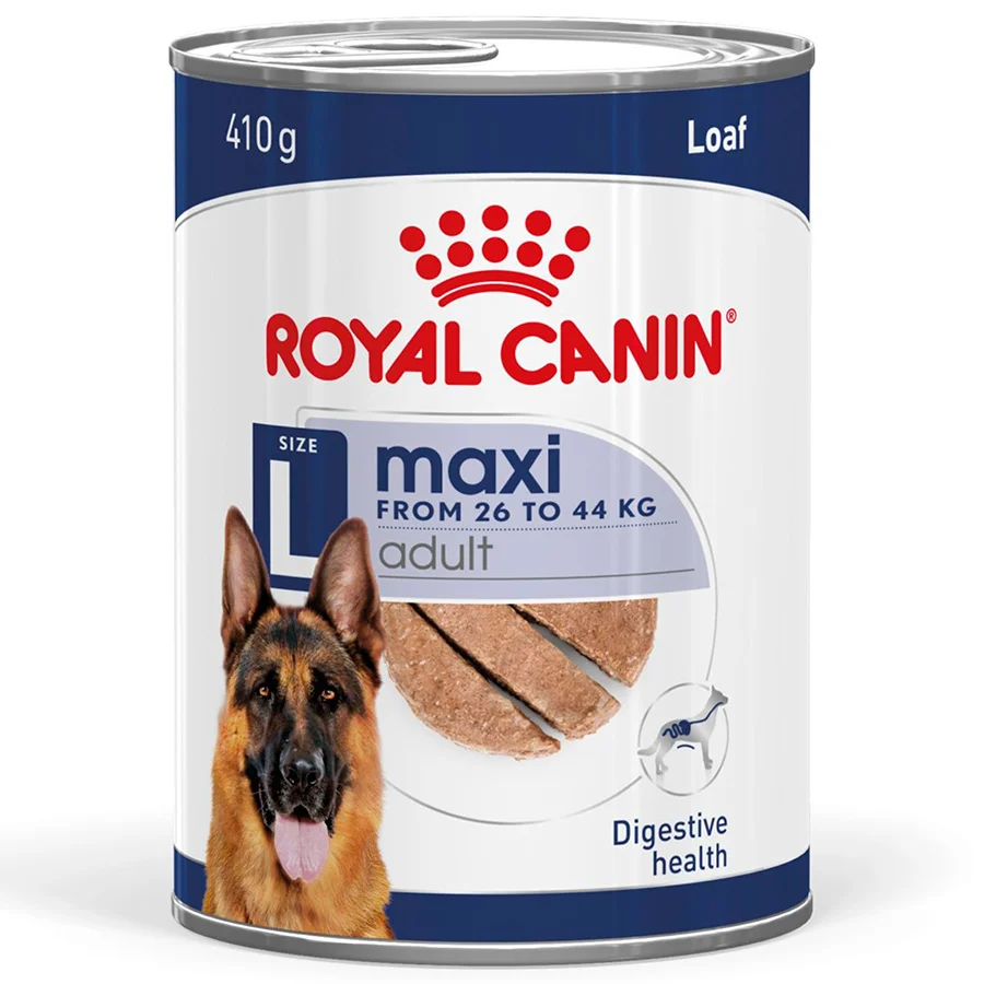 Outstanding Royal Canin Maxi Wet Adult Dog Food in Loaf 410g Can High-Quality