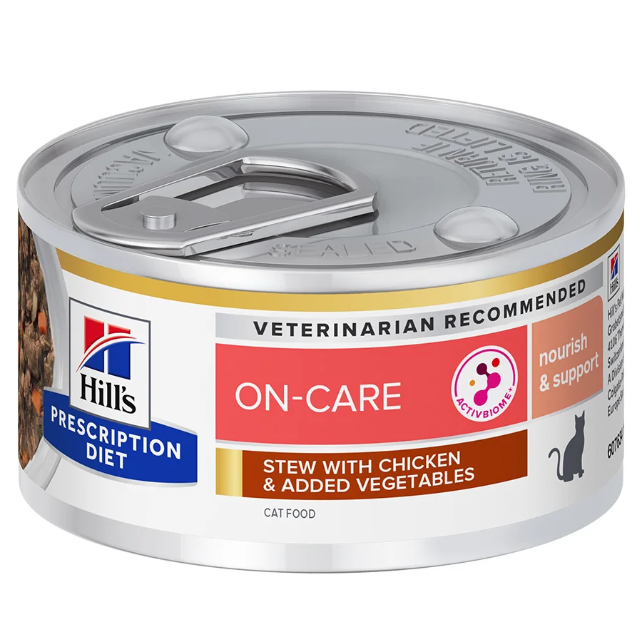 Convenient Hill x27 s Prescription Diet ON CARE Wet Adult Cat Food 24 x 82g Can Contemporary