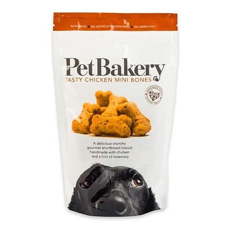 Premium Pet Bakery Chicken Mini Bones Dog Treats 190g Next-Generation