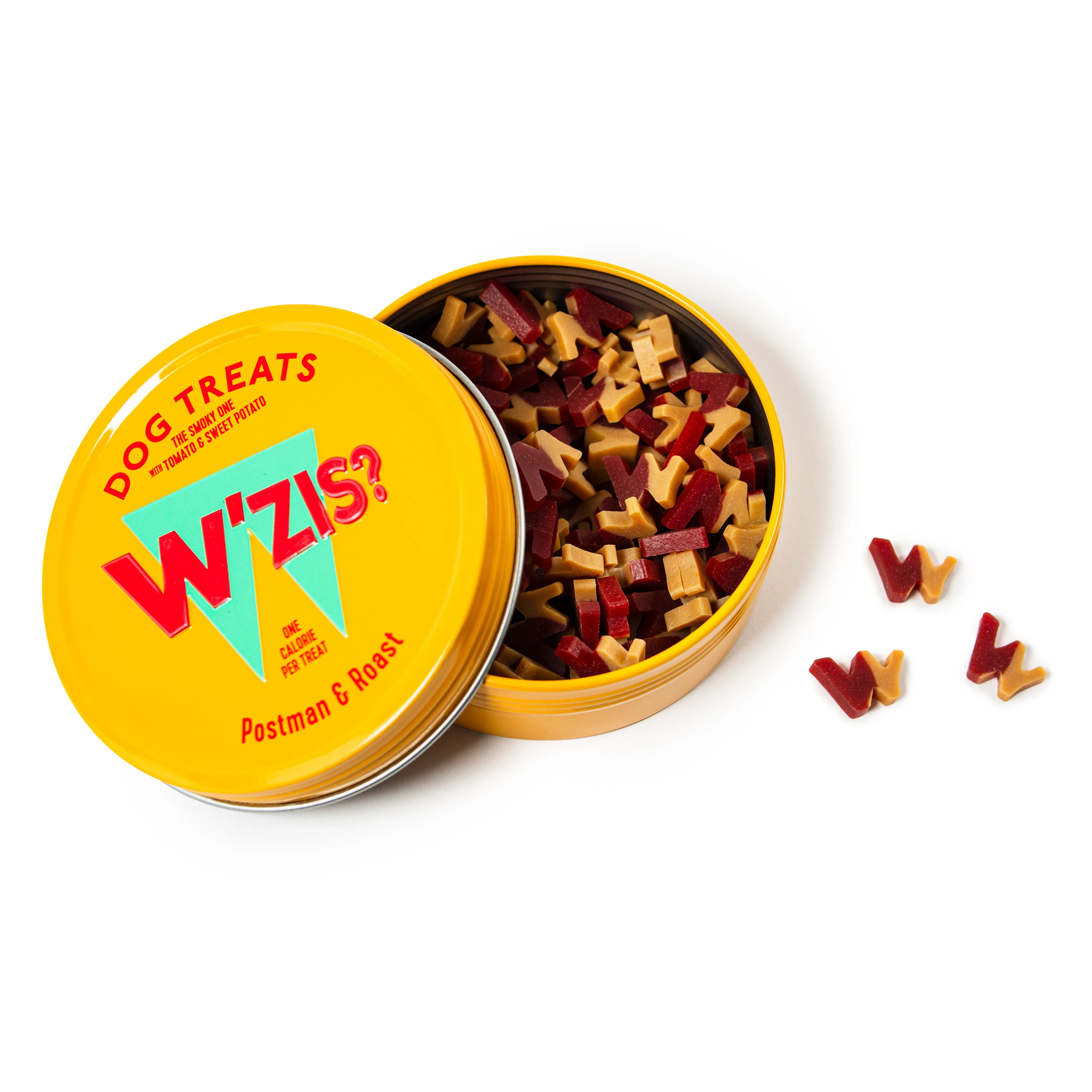 Classic W x27 ZIS Postman Roast Dog Treats Tin 50g Contemporary
