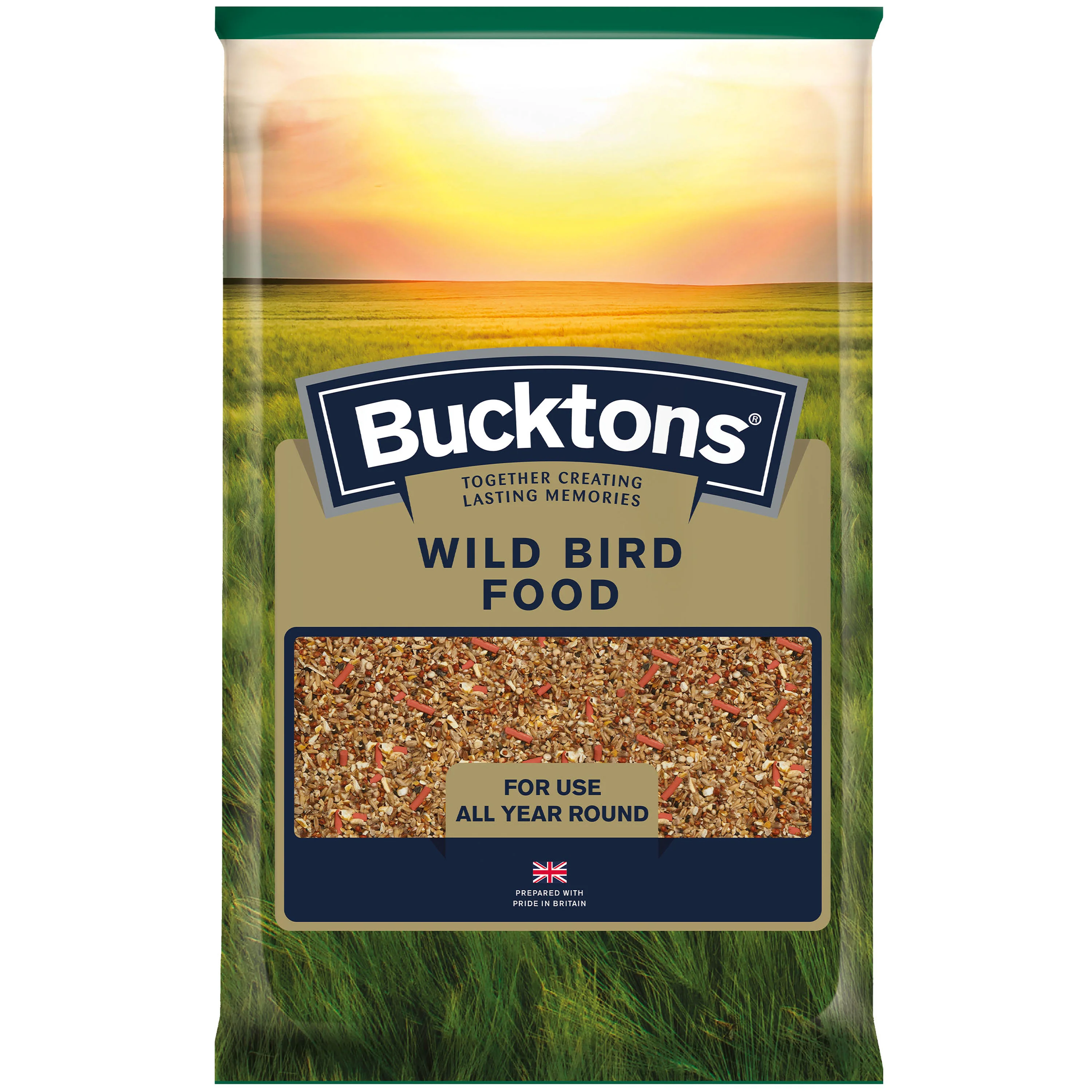 Quality Bucktons Superior 12 Seed Blend Wild Bird Food 20kg Soft